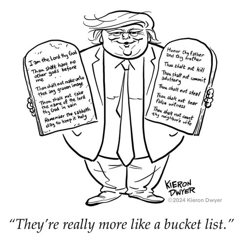 "They're really more like a bucket list."