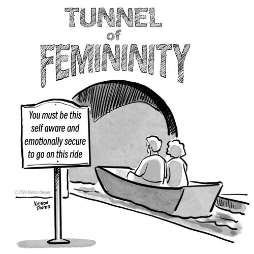 “You must be this self aware and emotionally secure to go on this ride”