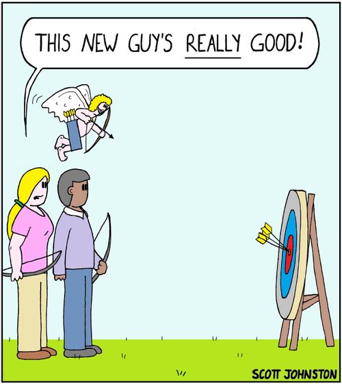 "This new guy's really good!"