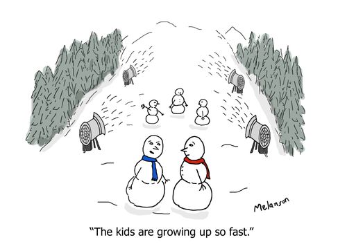 "The kids are growing up so fast."