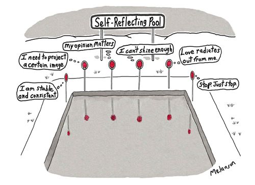 Self-Reflecting Pool