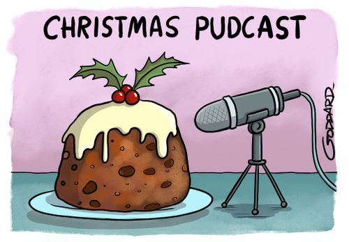 "Christmas pudcast"