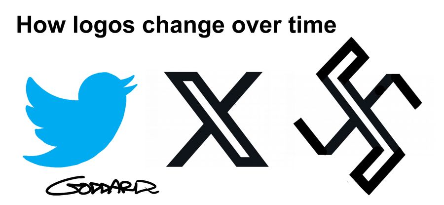 How logos change over time.