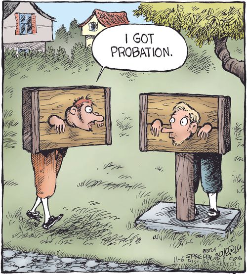 "I got probation."
