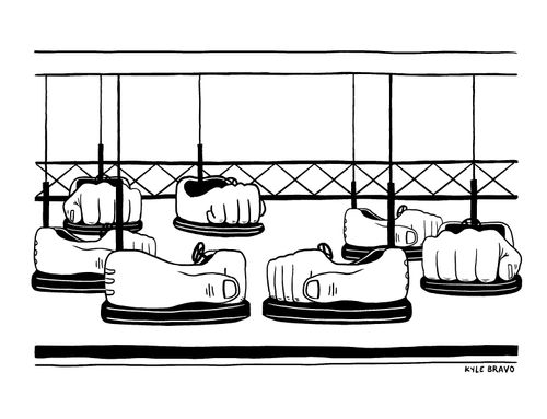 Fist Bumper Cars