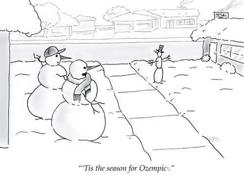 "'Tis the season for Ozempic."
