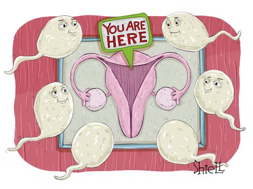 "You are here."