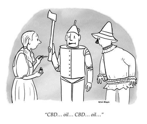 "CBD… oil… CBD… oil…"