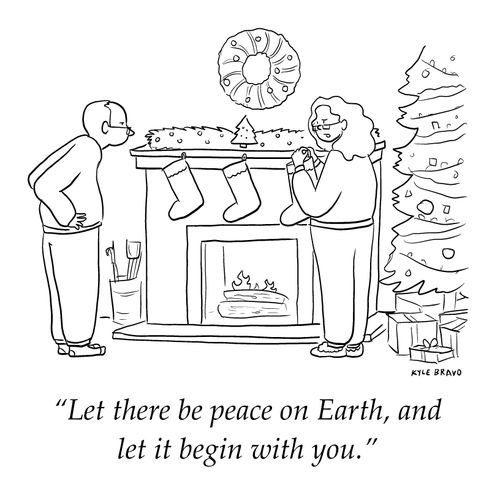 "Let there be peace on Earth, and let it begin with you."