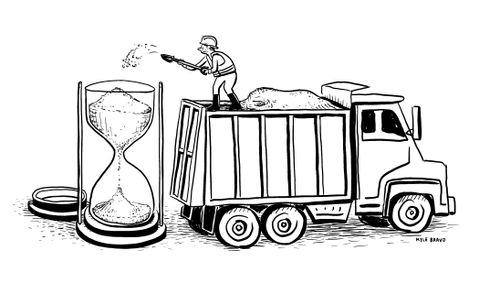 Hourglass Dumptruck