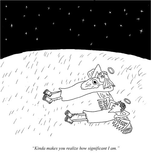 "Kinda makes you realize how significant I am."