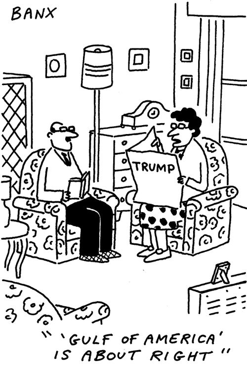 "Gulf of America is about right."