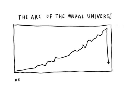 "The arc of the moral universe."