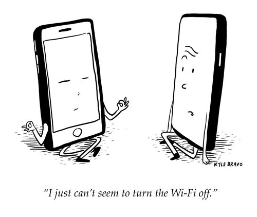 "I just can't seem to turn the Wi-Fi off."