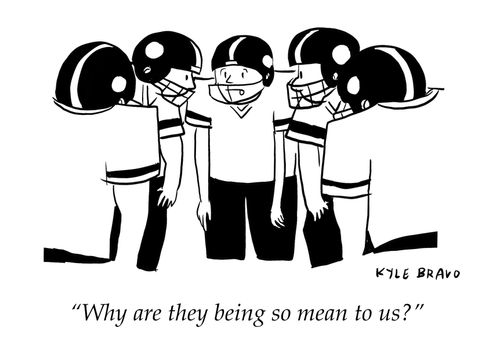 "Why are they being so mean to us?"