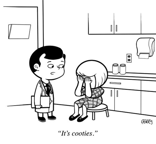 "It's cooties."
