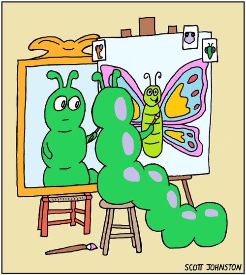 Caterpillar Portrait