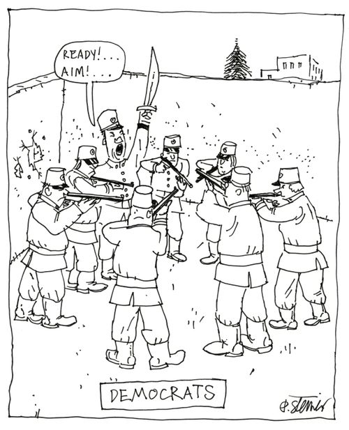 "Ready!... Aim!..."  Democrats