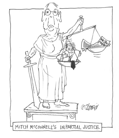 Mitch McConnell's Impartial Justice