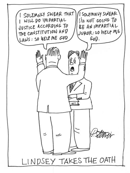 Lindsey Takes the Oath