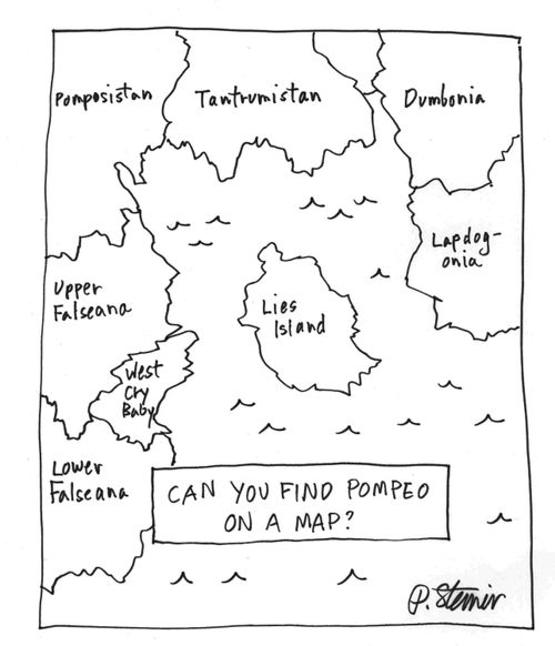 Ca you find Pompeo on a map?