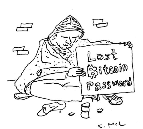"Lost bitcoin password"
