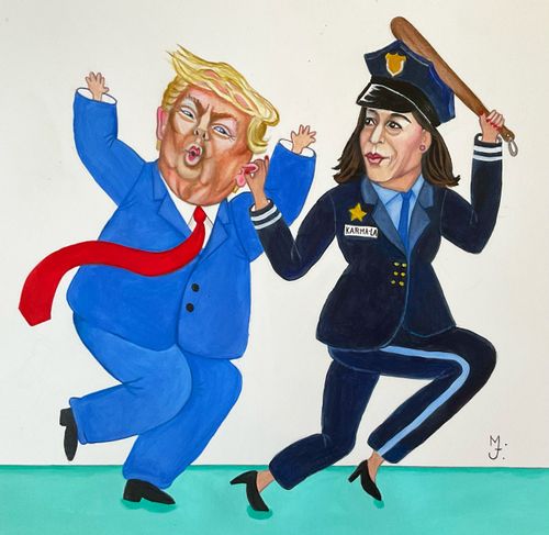 Kamala Harris and Donald Trump