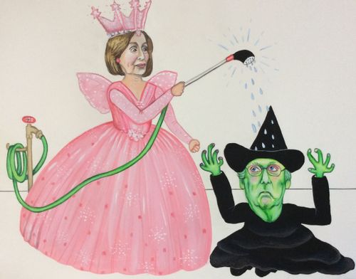 Nancy Pelosi and Mitch McConnell