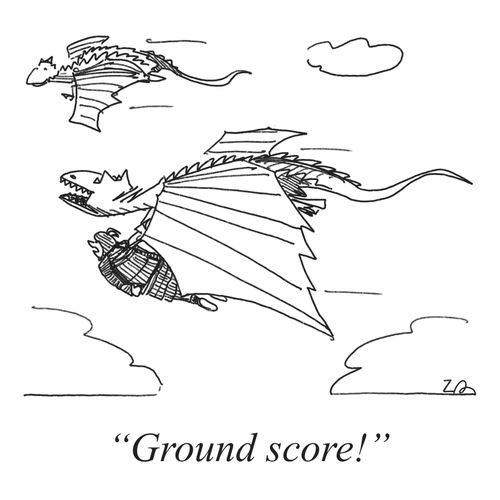 "Ground score!"