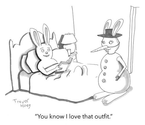 "You know I love that outfit."