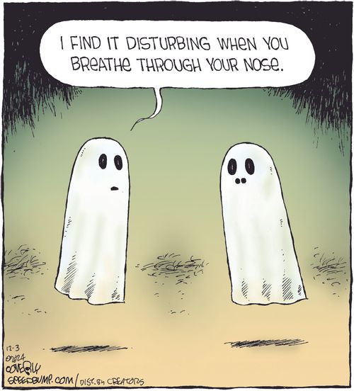 "I find it disturbing when you breathe through your nose."