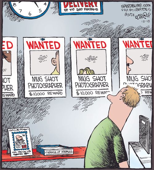 Wanted - Mug Shot Photographer