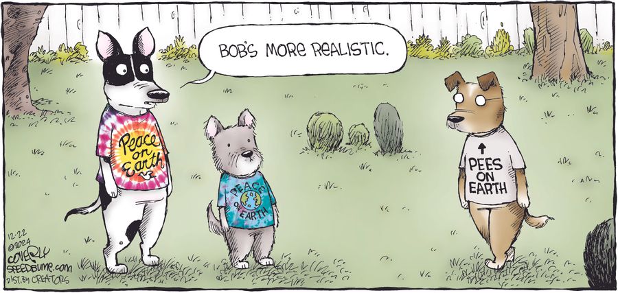 "Bob's more realistic."