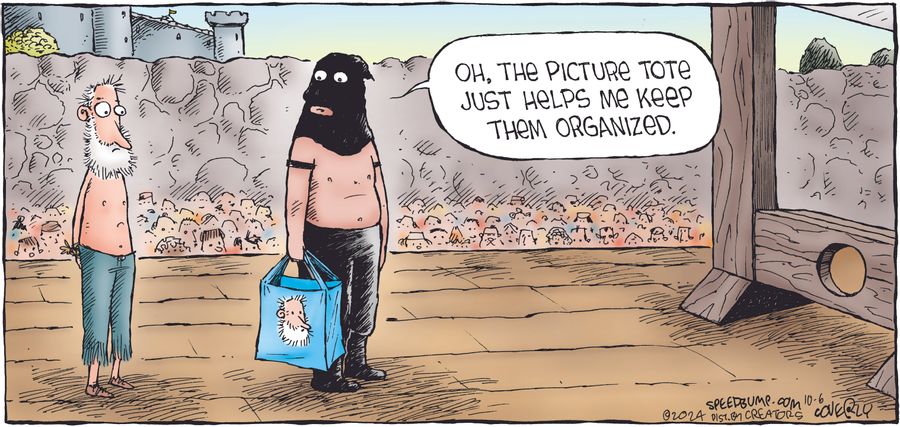 "Oh, the picture tote just helps me keep them organized."