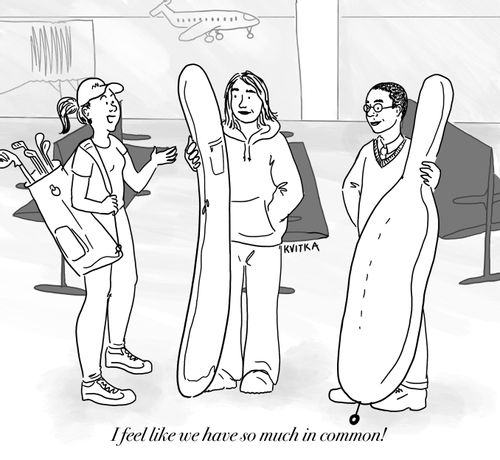 "I feel like we have so much in common!"