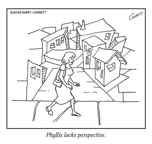Phyllis lacks perspective.