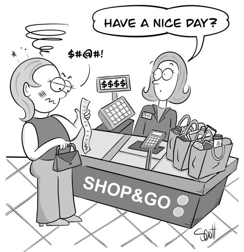"Have a nice day?"