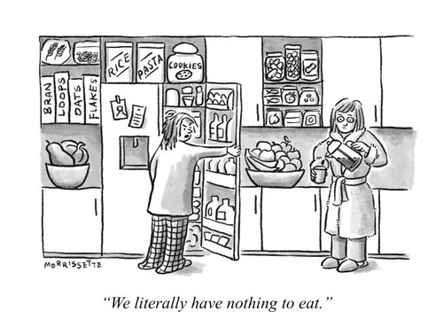 “We literally have nothing to eat.”