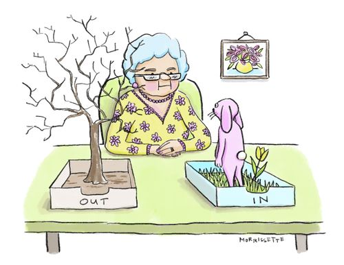 Out/In