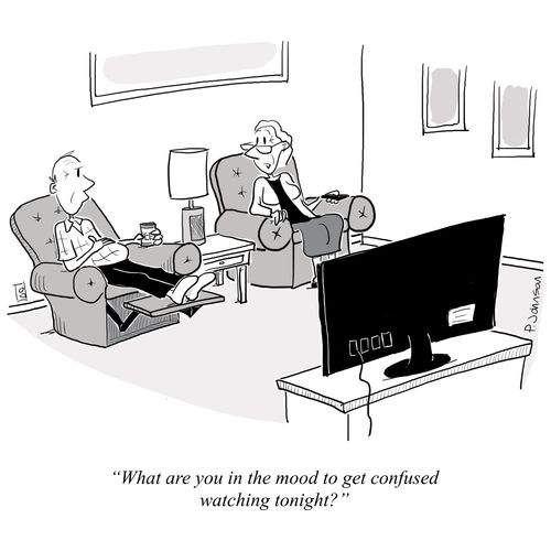 What are you in the mood to get confused watching tonight?
