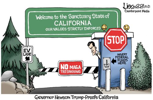 "Governor Newsom Trump-proofs California."