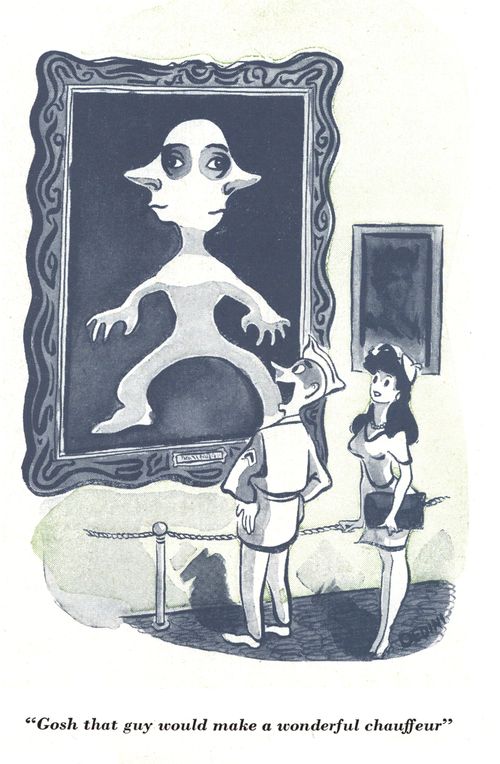 "Gosh, that guy would make a wonderful chauffeur."