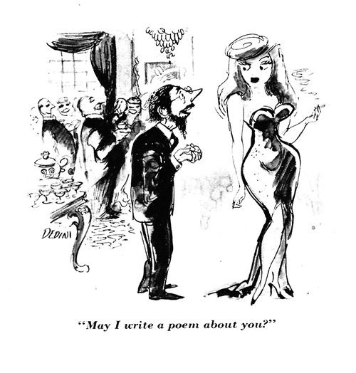 "May I write a poem about you?"