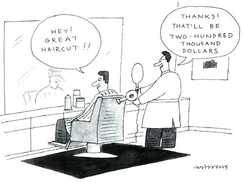"Hey! Great haircut!!