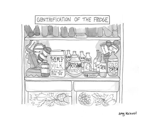 Gentrification of the Fridge.