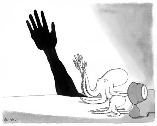 Octopus Shadow Puppets