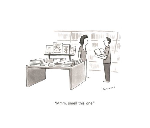 "Mmm, smell this one."