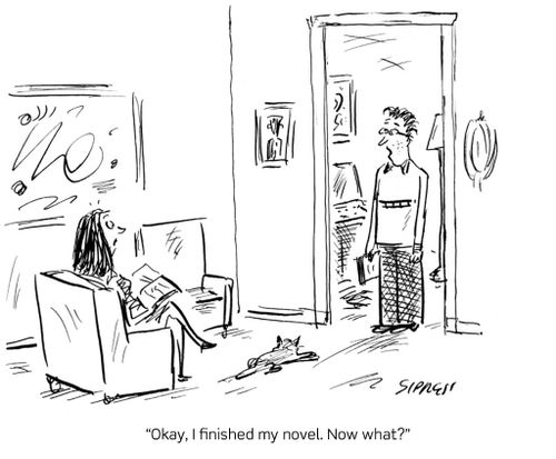 "Okay, I finished my novel. Now what?"