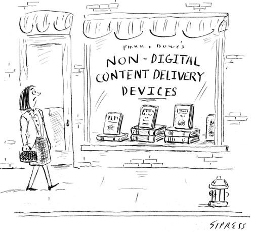 Non-Digital Content Delivery Devices