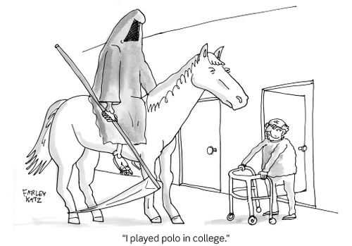 "I played polo in college."